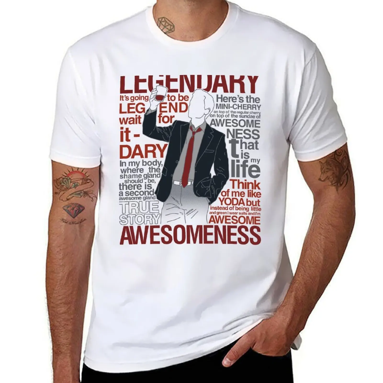 Barney Stinson - Legendary T-Shirt black cotton t-shirt plain for man package man graphic t shirt T-Shirt
Barney Stinson - Legendary T-Shirt black cotton t-shirt plain for man package man graphic t shirt T-Shirt