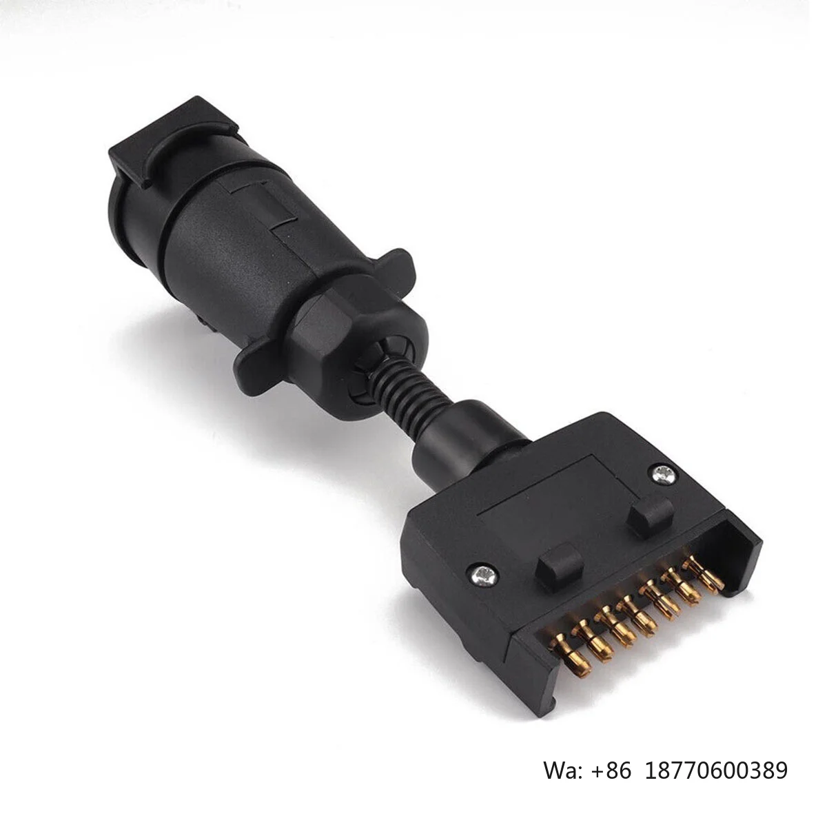 Trailer Accessories 7 Pin Flat Plug 7 Pin Round Socket Trailer Adaptor Trailer Connector
Trailer Accessories 7 Pin Flat Plug 7 Pin Round Socket Trailer Adaptor Trailer Connector