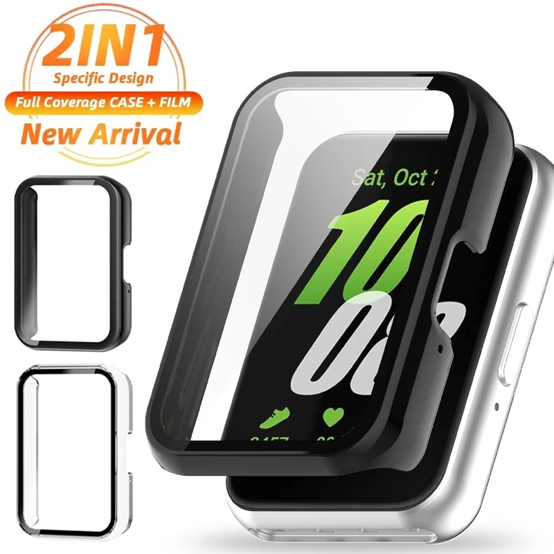Защитный чехол для Samsung Galaxy Fit 3 с закаленным стеклом, защита экрана, Жесткий Чехол из поликарбоната, сменный бампер для Galaxy Fit 3
Защитный чехол для Samsung Galaxy Fit 3 с закаленным стеклом, защита экрана, Жесткий Чехол из поликарбоната, сменный бампер для Galaxy Fit 3