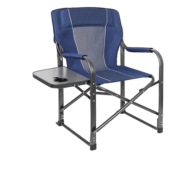 zz Wholesale Customized Outdoor Portable Lightweight Aluminum Frame Folding Camping Director Chair with Side Panel
zz Wholesale Customized Outdoor Portable Lightweight Aluminum Frame Folding Camping Director Chair with Side Panel