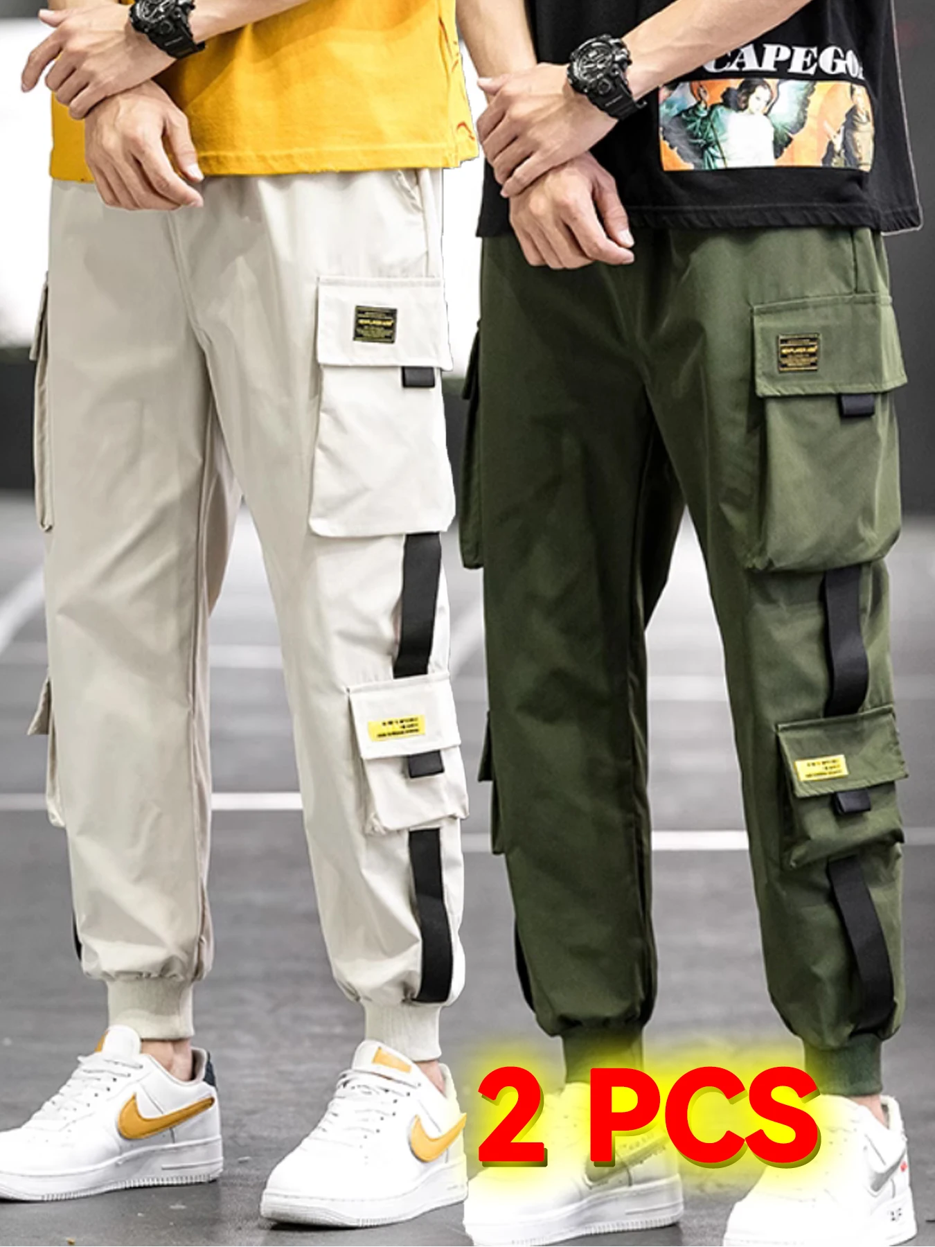 Classic Design Multi Pockets Cargo Pants Mens Casual Loose Fit Drawstring Cargo Pants Joggers For Spring Summer Outdoor Trousers
Classic Design Multi Pockets Cargo Pants Mens Casual Loose Fit Drawstring Cargo Pants Joggers For Spring Summer Outdoor Trousers