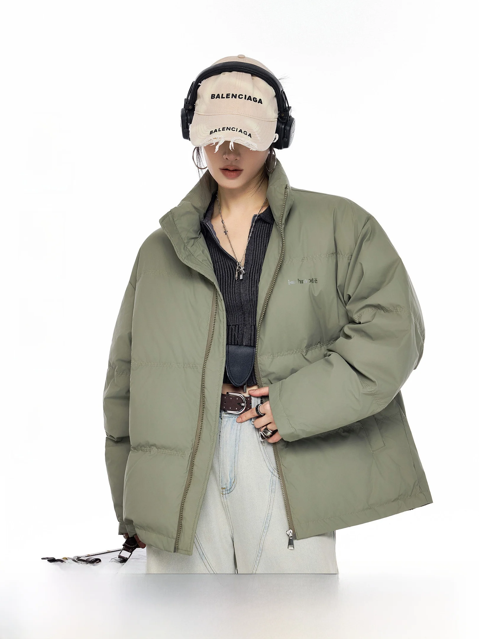 Ich Mode American Sle Women's Thiened Stand Collar down Jaet White Du Feather Bread Sle Warm Winter Outerwear
Ich Mode American Sle Women's Thiened Stand Collar down Jaet White Du Feather Bread Sle Warm Winter Outerwear