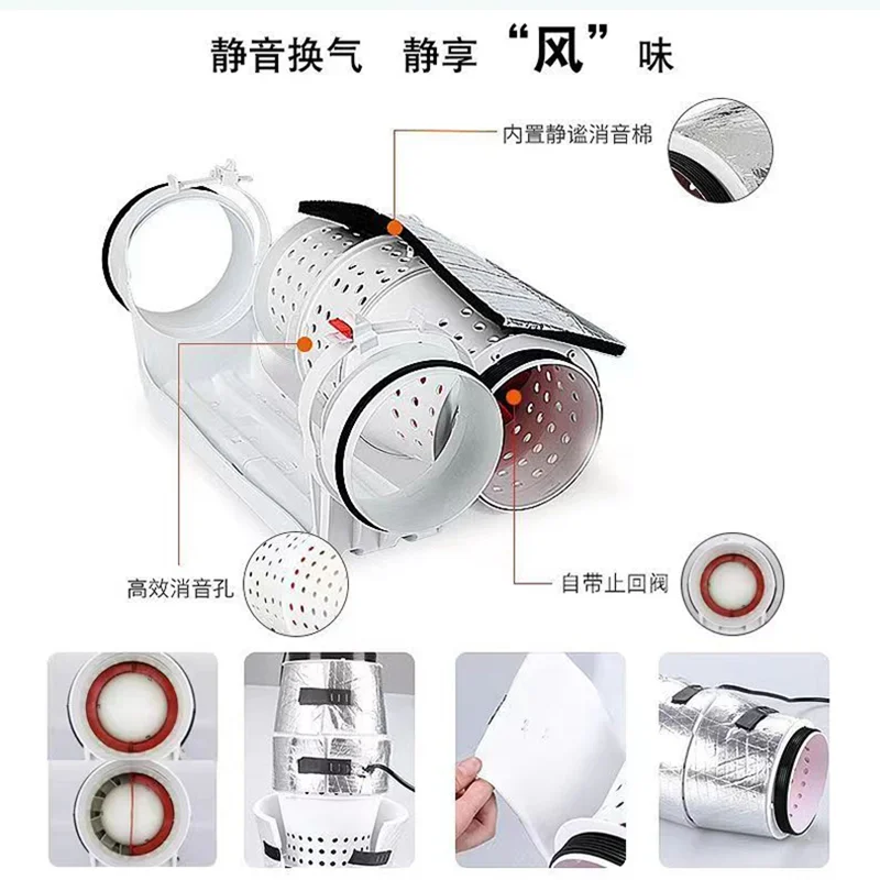 Household duct fan Exhaust fan
Household duct fan Exhaust fan