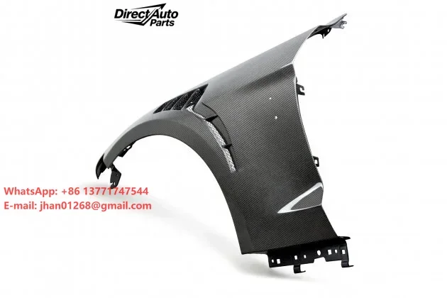 High Quality Real Carbon Fiber Car Front Vented Fender for Mustang 15-17 / 2018+
High Quality Real Carbon Fiber Car Front Vented Fender for Mustang 15-17 / 2018+