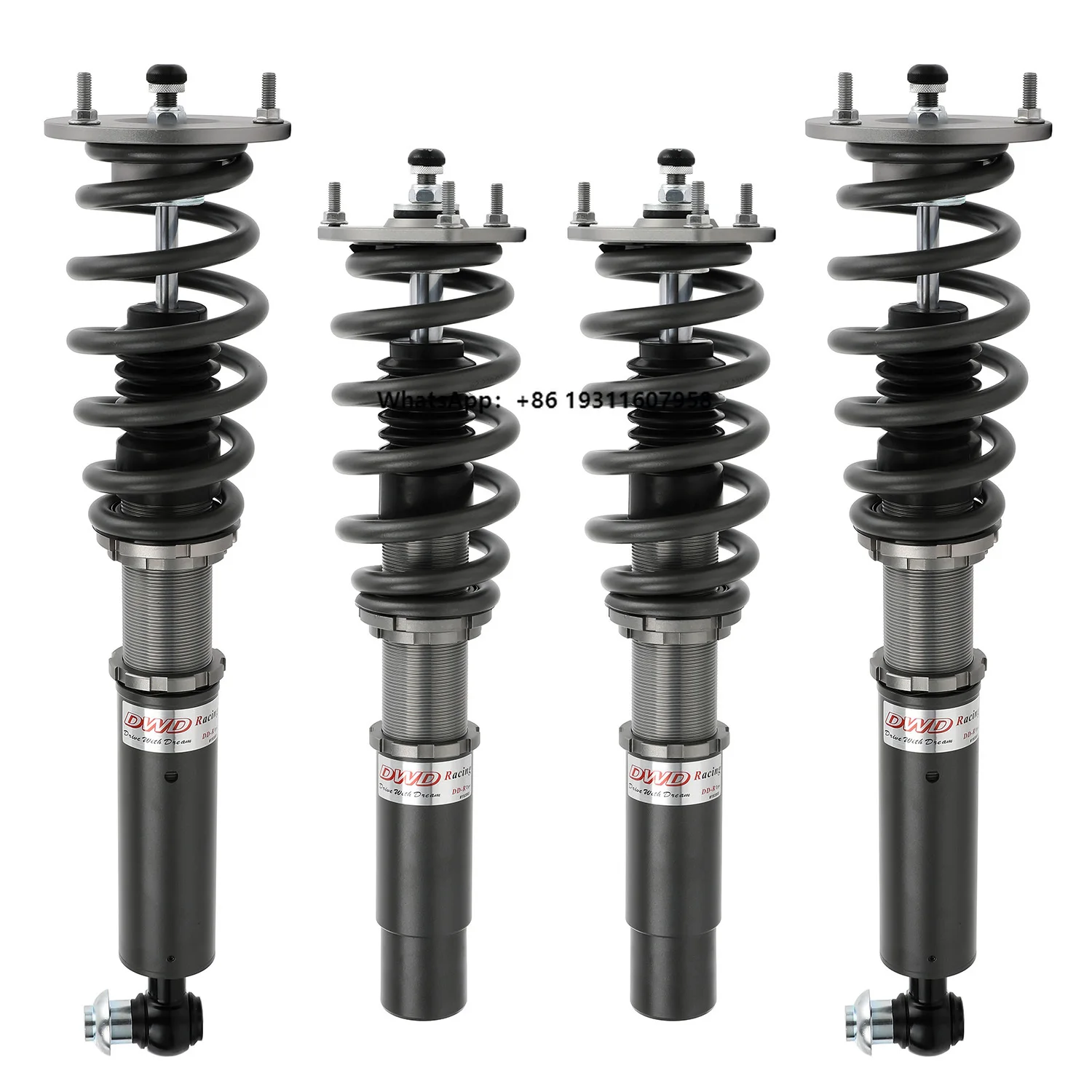 Factory Supply 32 Steps Adjustable Car Front Rear Coilover Shock Absorber for 5 Series 7th Gen 4WD G38 2016+ BMW045
Factory Supply 32 Steps Adjustable Car Front Rear Coilover Shock Absorber for 5 Series 7th Gen 4WD G38 2016+ BMW045