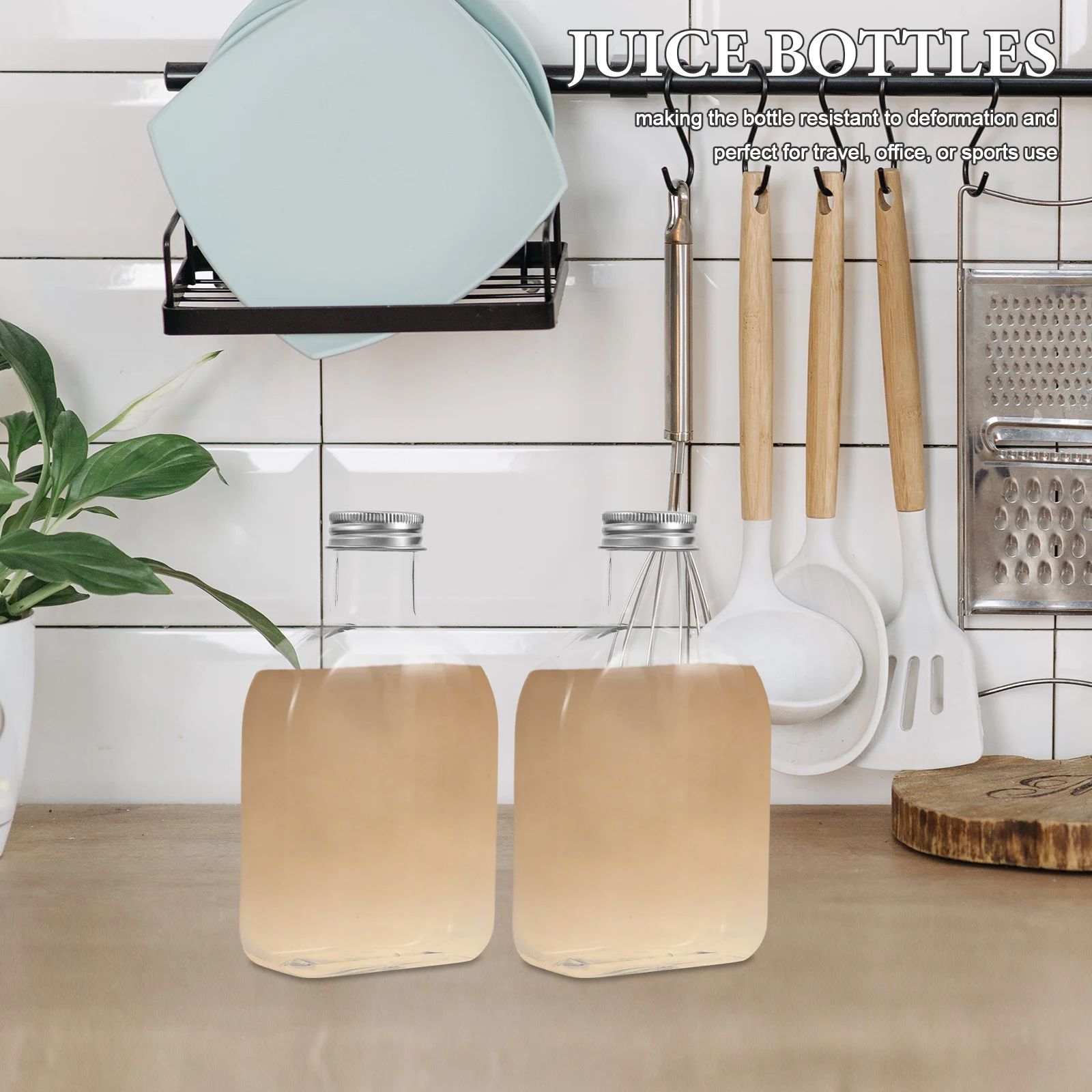 15pcs Cold Drink Bottles 350Ml Flat Plastic Beverage Containers Clear Reusable Juice Flask For Travel Ice Coffee Smoothie Tea
15pcs Cold Drink Bottles 350Ml Flat Plastic Beverage Containers Clear Reusable Juice Flask For Travel Ice Coffee Smoothie Tea