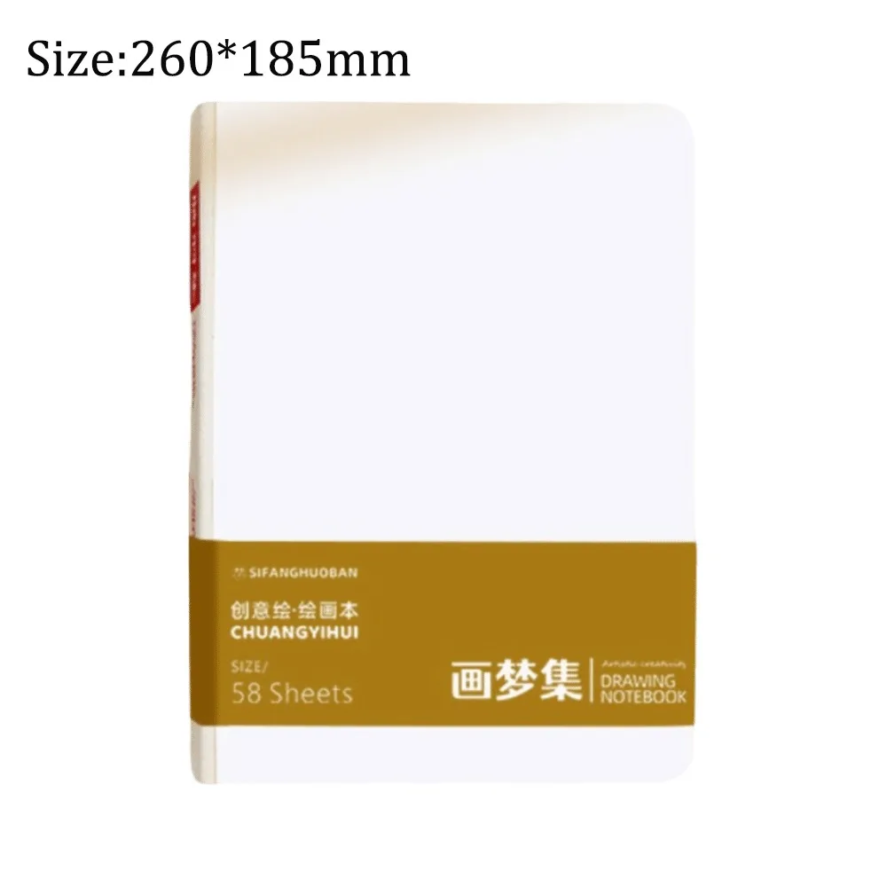 Portable Thick Paper Paint Book Not Transparent to Ink Tearable Sketchbook Art Supplies Inspiration Record Draw Book Office
Portable Thick Paper Paint Book Not Transparent to Ink Tearable Sketchbook Art Supplies Inspiration Record Draw Book Office