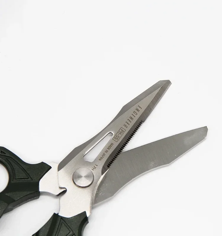 Engineer PH-55/56/57 toothed anti-skid scissors Powerful universal iron wrist electrical scissors
Engineer PH-55/56/57 toothed anti-skid scissors Powerful universal iron wrist electrical scissors