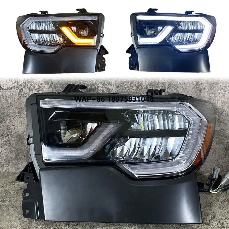 JONE Car Accessories Full LED Headlights Suitable for TUNDRA Sequoia/under LED 2007-2013 Dynamic Turn signal Headlights
JONE Car Accessories Full LED Headlights Suitable for TUNDRA Sequoia/under LED 2007-2013 Dynamic Turn signal Headlights