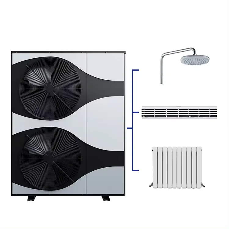 Водонагреватель «три в одном» DHW, высококачественный умный кондиционер, тепловой насос с источником воздуха EVI
Водонагреватель «три в одном» DHW, высококачественный умный кондиционер, тепловой насос с источником воздуха EVI