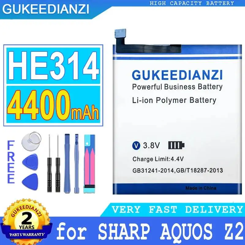 HE314 4400mAh Reliable Power Mobile Phone Battery For Sharp Aquos Z2 A1 FS8002
HE314 4400mAh Reliable Power Mobile Phone Battery For Sharp Aquos Z2 A1 FS8002