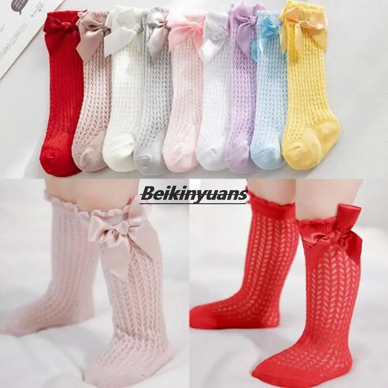 9 color new spring/summer baby socks Spain big bow mesh socks and knee loose sock
9 color new spring/summer baby socks Spain big bow mesh socks and knee loose sock