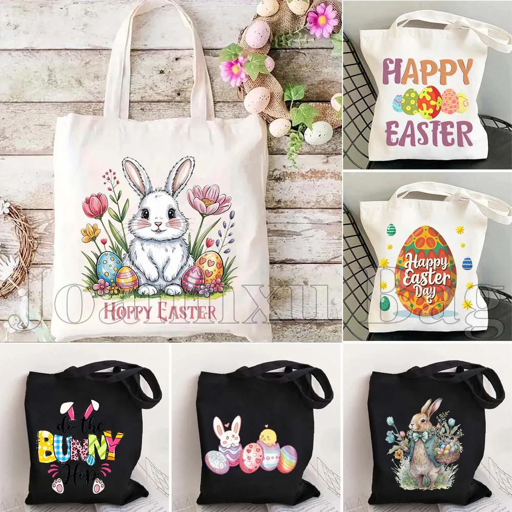 Floral Peace Love Easter Bunny Colorful Eggs Happy Easter Day Cute Rabbit Moms Girls Gifts Women Canvas Tote Bag Cotton Handbag
Floral Peace Love Easter Bunny Colorful Eggs Happy Easter Day Cute Rabbit Moms Girls Gifts Women Canvas Tote Bag Cotton Handbag