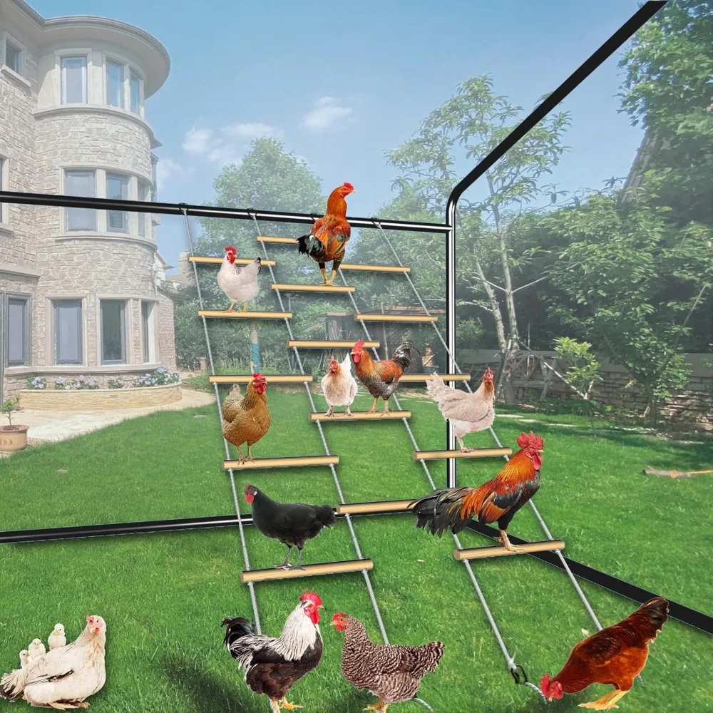 Chicken Perch for Coop, Chicken Roosting Bars for Chickens in Coop, Chickens Toys for Coop, Wood Longer Chicke Ladder for Backya
Chicken Perch for Coop, Chicken Roosting Bars for Chickens in Coop, Chickens Toys for Coop, Wood Longer Chicke Ladder for Backya