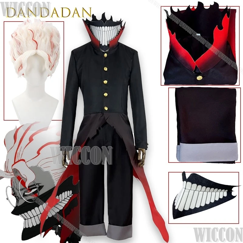 Dandadan Supernatural Armed Takakura Ken Cosplay Costume Highspeed Granny Ekuran Transformation Anime Halloween Man Black Outfit
Dandadan Supernatural Armed Takakura Ken Cosplay Costume Highspeed Granny Ekuran Transformation Anime Halloween Man Black Outfit