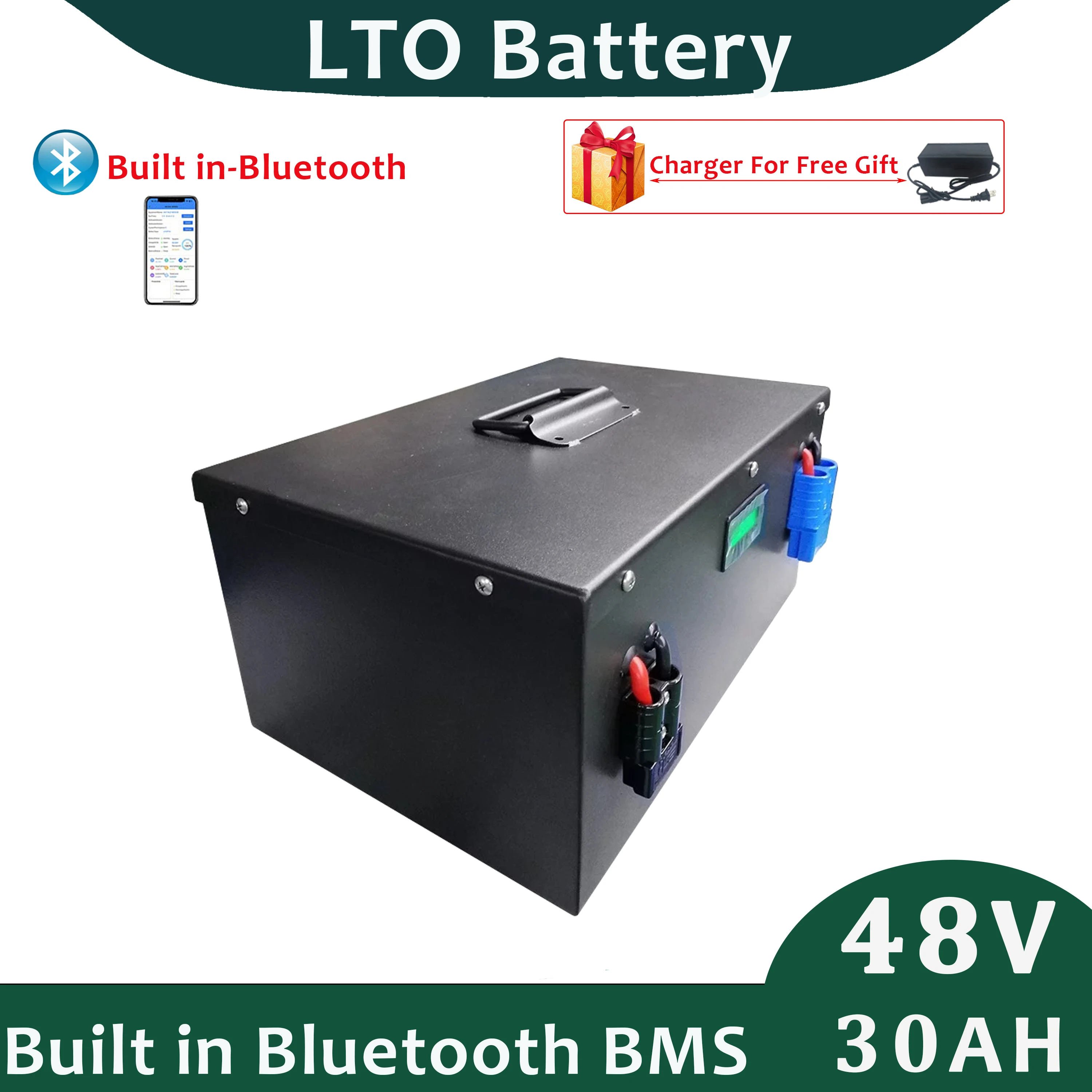 48v 30Ah LTO Battery Built in BMS With 5A Charger For Gift Perfect for UPS Backup Power
48v 30Ah LTO Battery Built in BMS With 5A Charger For Gift Perfect for UPS Backup Power