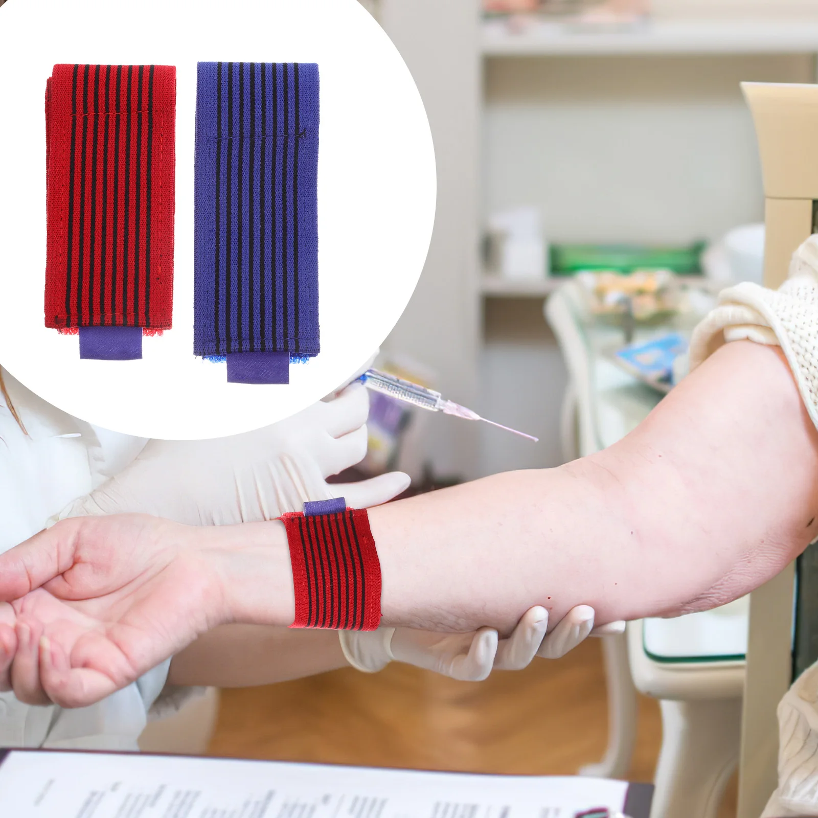 2 Pcs Dialysis Tourniquet Hemostatic Aid Quick Release Adjustable Emergency Band Woolen Cotton Blend 70% Portable Outdoor First
2 Pcs Dialysis Tourniquet Hemostatic Aid Quick Release Adjustable Emergency Band Woolen Cotton Blend 70% Portable Outdoor First