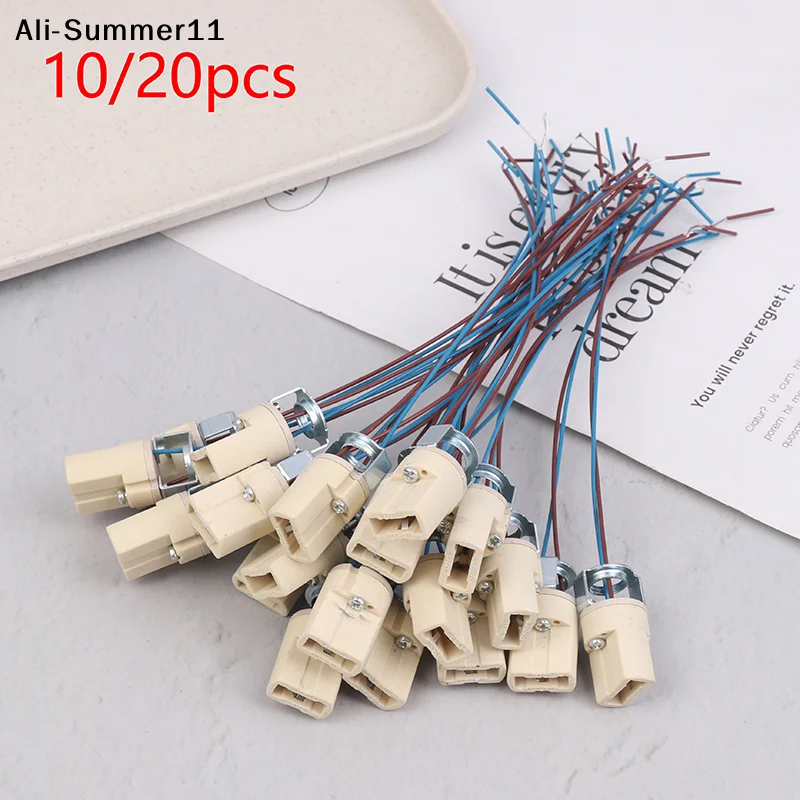 【Sa1】10/20Pcs G9 Light Bulb Socket Ceramic Lamp Base Holder Connector Led Halogen Light LED Lamp Bulb Holder Base Fixture
【Sa1】10/20Pcs G9 Light Bulb Socket Ceramic Lamp Base Holder Connector Led Halogen Light LED Lamp Bulb Holder Base Fixture