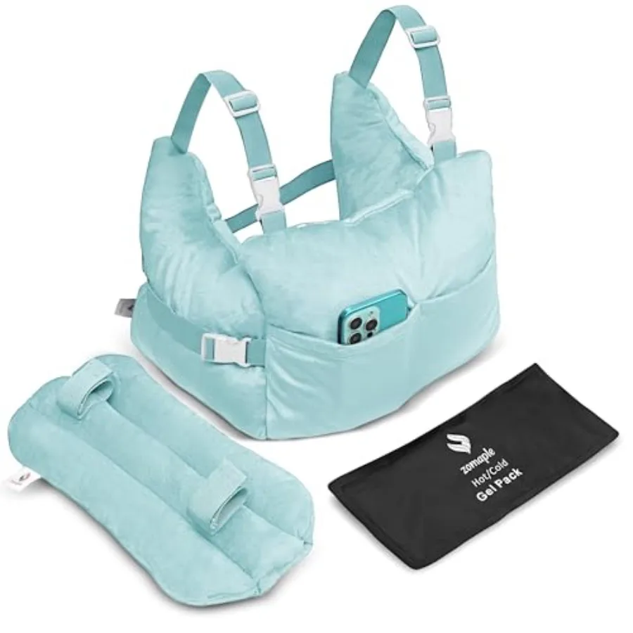 Mastectomy Recovery Pillow + Strap, Gel Pack and Seat Belt Cover Post-Op Essentials, Breast Augmentation/Reduction and Mastecto
Mastectomy Recovery Pillow + Strap, Gel Pack and Seat Belt Cover Post-Op Essentials, Breast Augmentation/Reduction and Mastecto