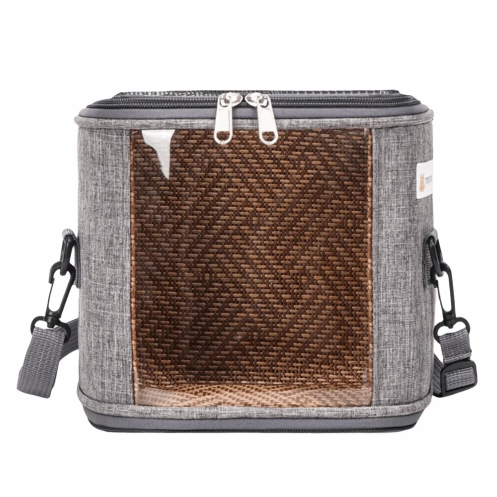 Portable Pet Takeaway Bag Clear View Handheld Hamster Travel Carrier Lightweight Oxford Guinea Pig Carry Bag Small Animal
Portable Pet Takeaway Bag Clear View Handheld Hamster Travel Carrier Lightweight Oxford Guinea Pig Carry Bag Small Animal