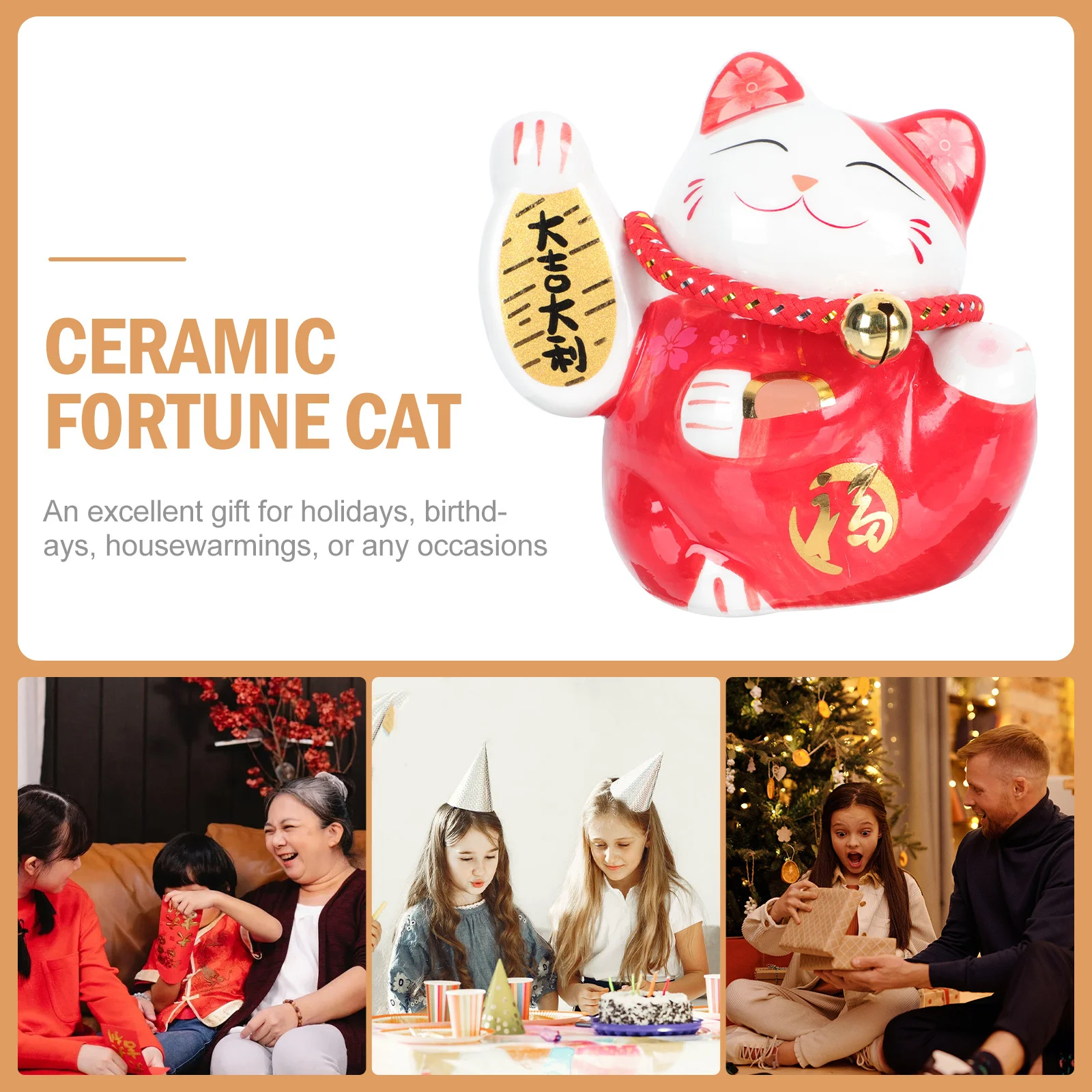 Waving Cat Statue Ornaments Windowsill Home Decor Chinesische Niedliche Katzenstatue
Waving Cat Statue Ornaments Windowsill Home Decor Chinesische Niedliche Katzenstatue