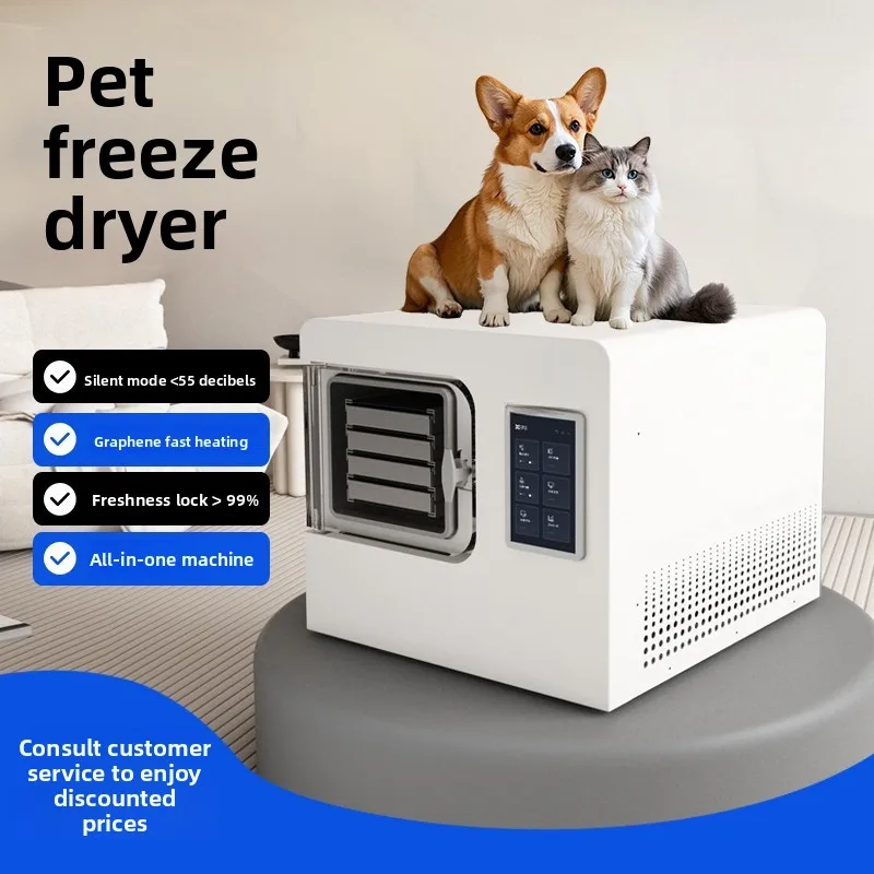 Small Dryer Home Use, Suitable For Vegetables, Fruits, Tea, Pet Food, Cordyceps Freeze Drying Machine Equipment
Small Dryer Home Use, Suitable For Vegetables, Fruits, Tea, Pet Food, Cordyceps Freeze Drying Machine Equipment