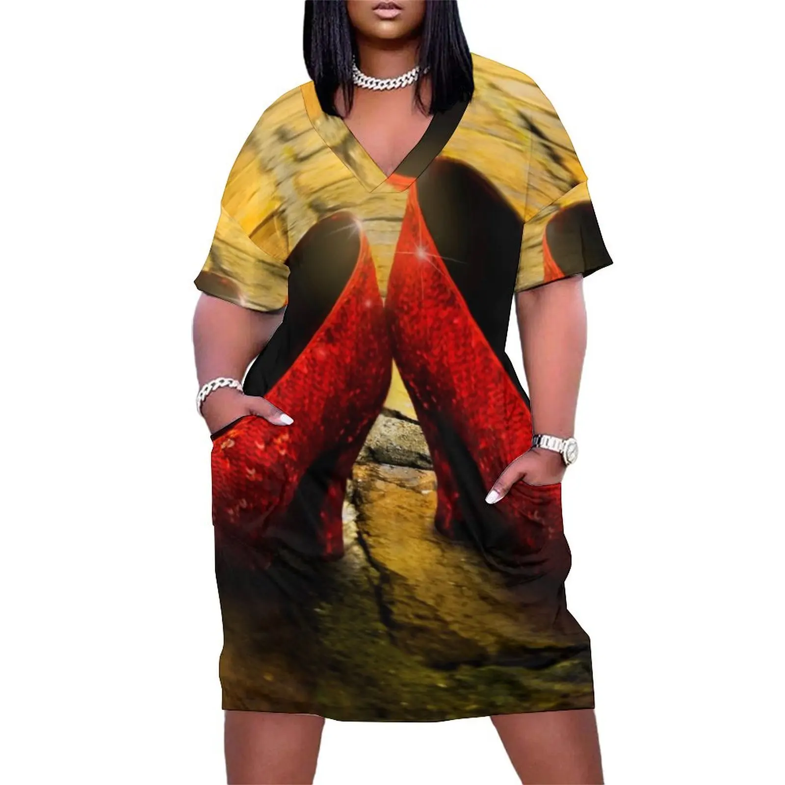 Good Bye , Yellow Brick Road Loose Pocket Dress long dress women Party dresses loose summer dress
Good Bye , Yellow Brick Road Loose Pocket Dress long dress women Party dresses loose summer dress