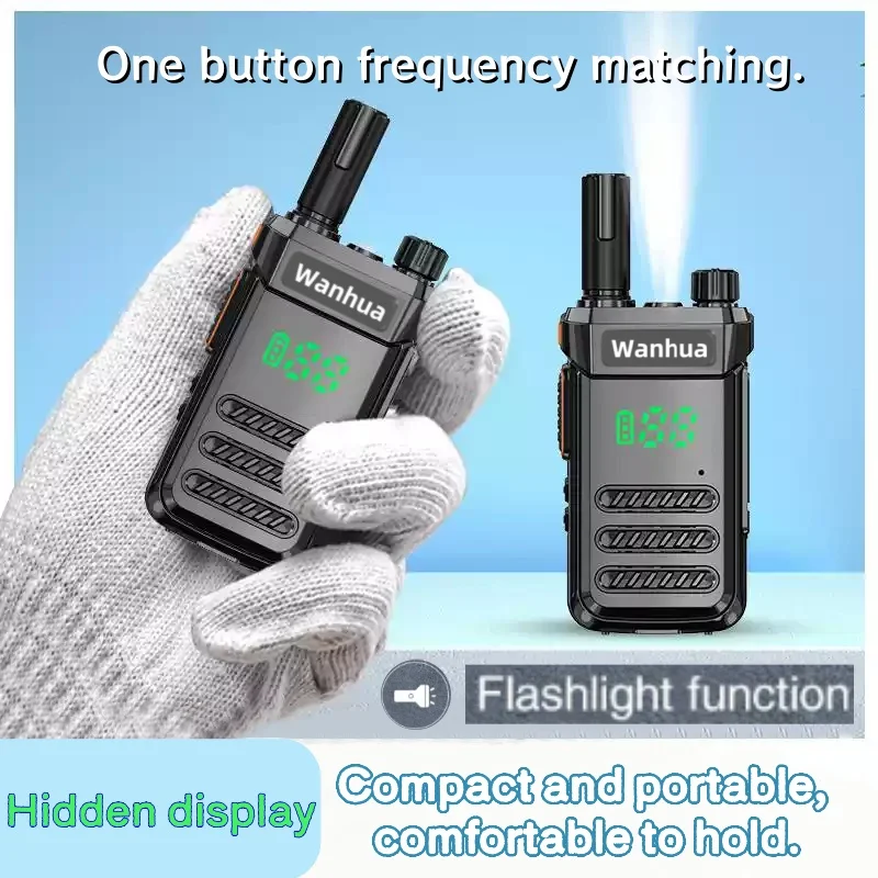 Long Range 3W Walkie Talkie Portable LCD Display Two-way Radio High Quality Type-C Charger for Service Camping Security Baofeng
Long Range 3W Walkie Talkie Portable LCD Display Two-way Radio High Quality Type-C Charger for Service Camping Security Baofeng