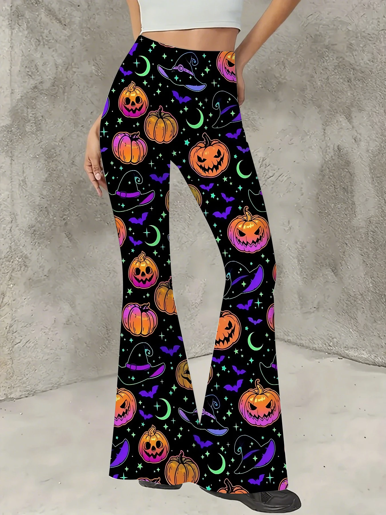 Plus Size All-Over Print Flare Pants Women Stretchy High Waist Bell Bottom
Plus Size All-Over Print Flare Pants Women Stretchy High Waist Bell Bottom