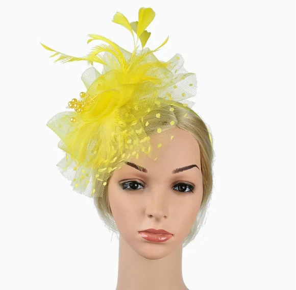 European and American headwear - flower net-sheathed hair bands - versatile accessories for formal dresses and cheongsams
European and American headwear - flower net-sheathed hair bands - versatile accessories for formal dresses and cheongsams
