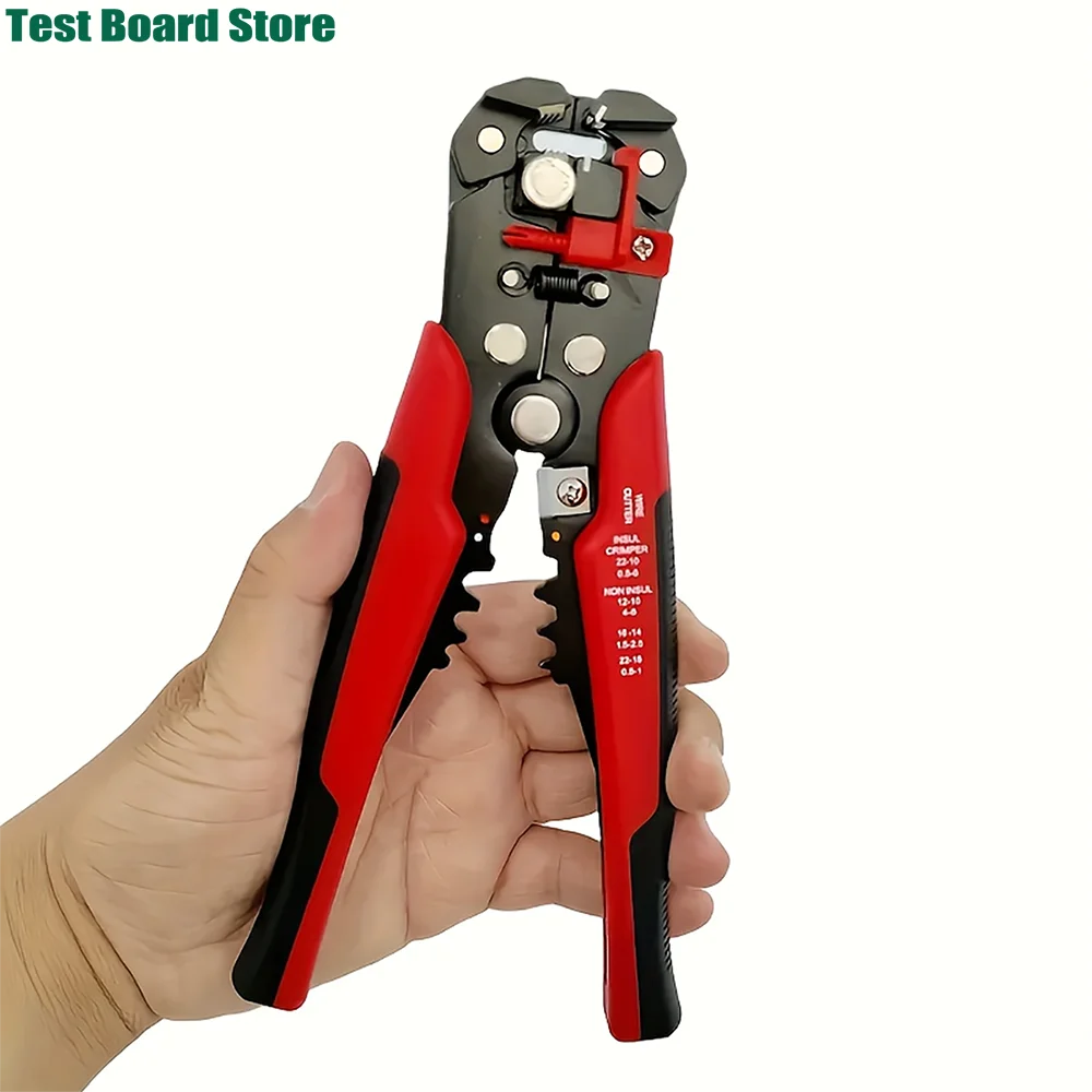 1Pce 24-10AWG automatic wire stripping pliers and cutters, steel repair tools for home construction, automotive industry, ship
1Pce 24-10AWG automatic wire stripping pliers and cutters, steel repair tools for home construction, automotive industry, ship
