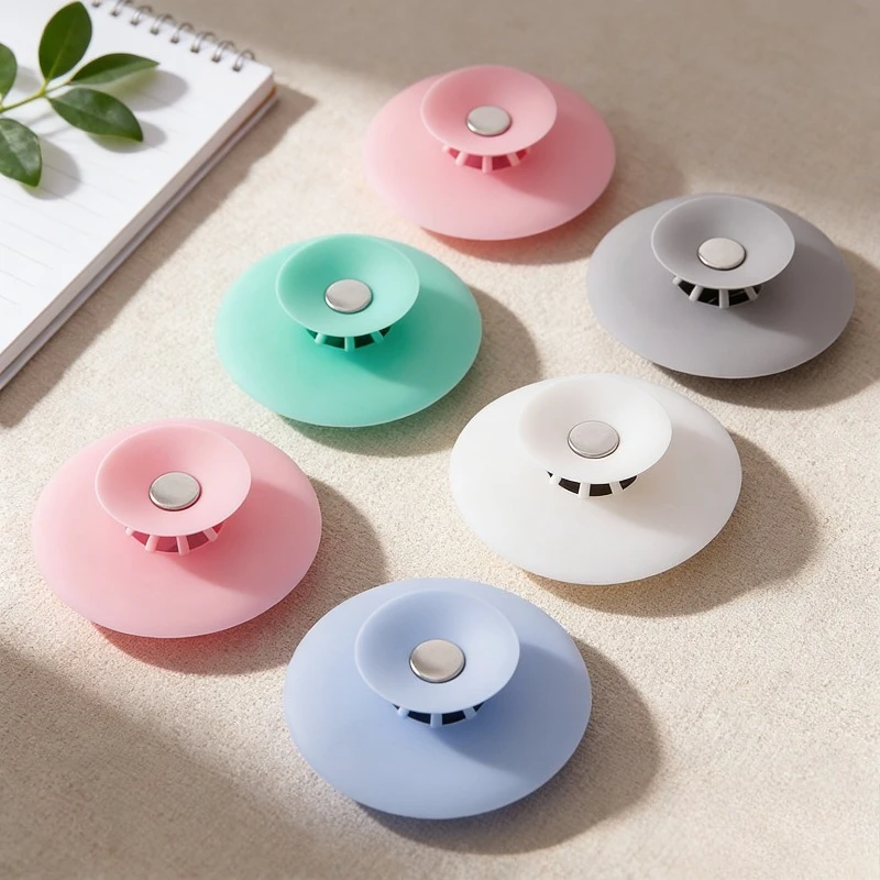 T-Home Push-Type Anti-Odor Sealed Silicone Floor Drain Kitchen & Bathroom Sink Drain Clog-Prevention Filter
T-Home Push-Type Anti-Odor Sealed Silicone Floor Drain Kitchen & Bathroom Sink Drain Clog-Prevention Filter