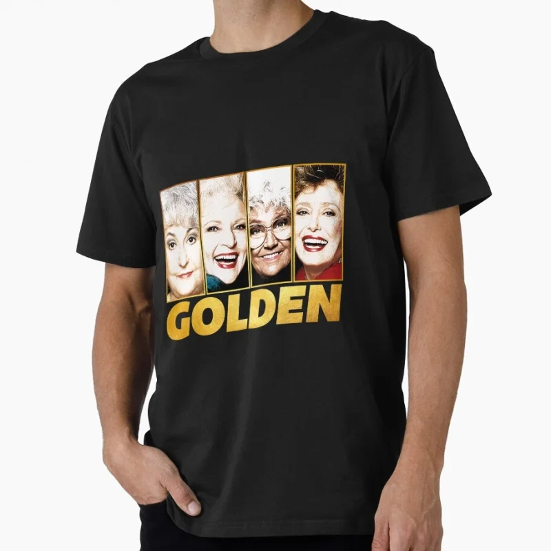80's Retro TV Sitcom The Golden Girls Gift T Shirt for fans 100% Cotton Print tee Old Ladies Graphic Clothes US Size Tops S-6XL
80's Retro TV Sitcom The Golden Girls Gift T Shirt for fans 100% Cotton Print tee Old Ladies Graphic Clothes US Size Tops S-6XL