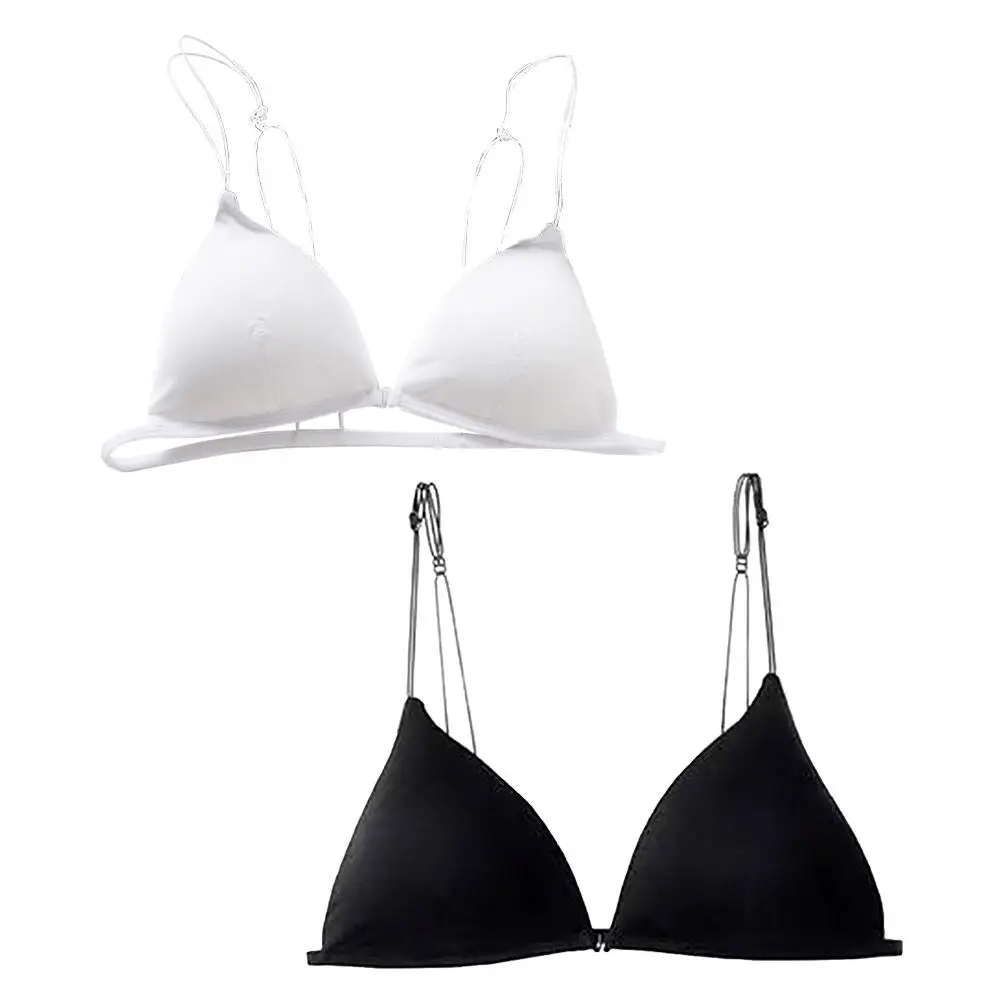 2Pcs Cotton Bras Triangle Wireless Seamless Bralette Comfortable Daily Sweat Absorbing Breathable
2Pcs Cotton Bras Triangle Wireless Seamless Bralette Comfortable Daily Sweat Absorbing Breathable