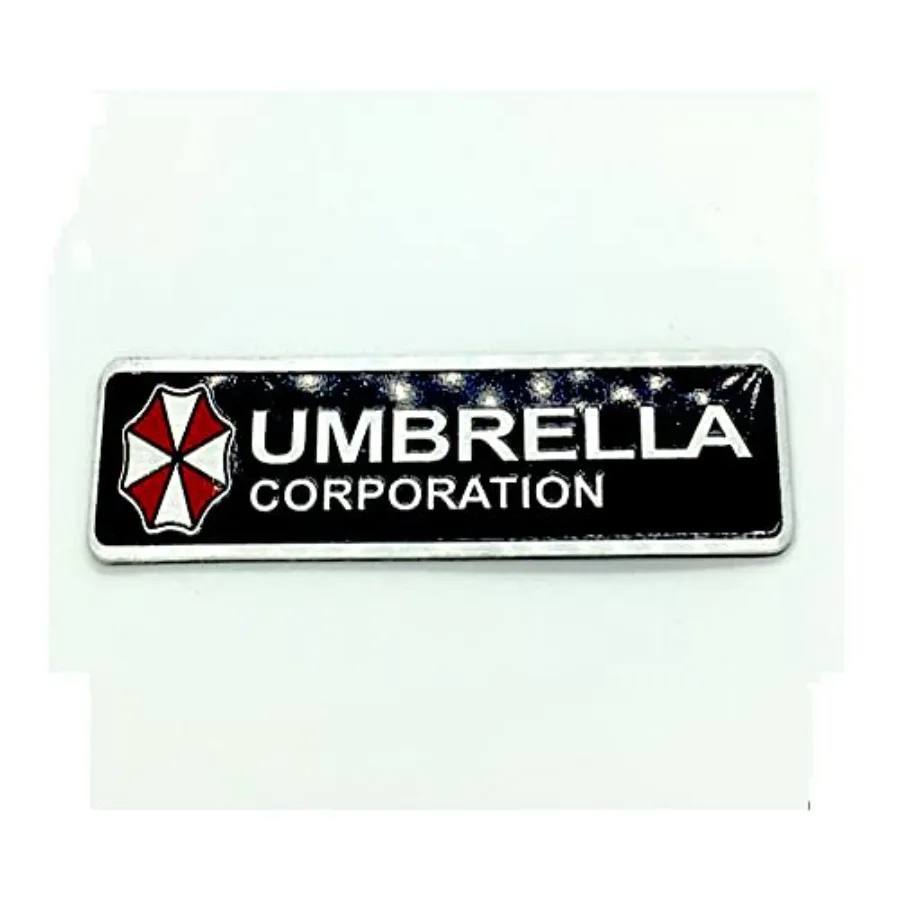 Металлическая прямоугольная наклейка-эмблема Umbrella Corporation для автомобиля, мотоцикла, ноутбука, аксессуар для декора интерьера
Металлическая прямоугольная наклейка-эмблема Umbrella Corporation для автомобиля, мотоцикла, ноутбука, аксессуар для декора интерьера