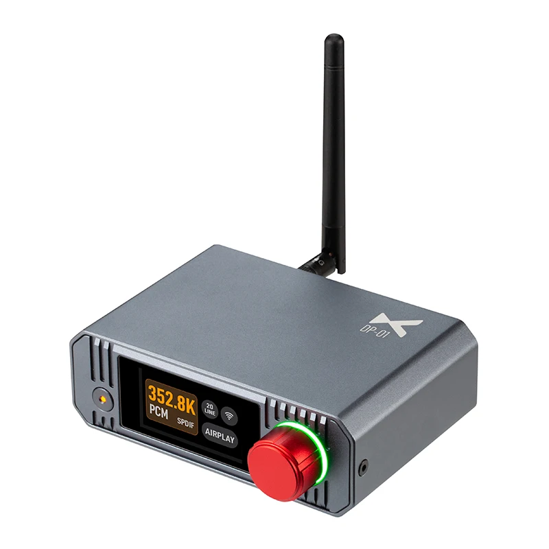 xDuoo DP-01 Lossless Music Streamer Player with Compact Aluminum Alloy Chassis with Slim Design
xDuoo DP-01 Lossless Music Streamer Player with Compact Aluminum Alloy Chassis with Slim Design