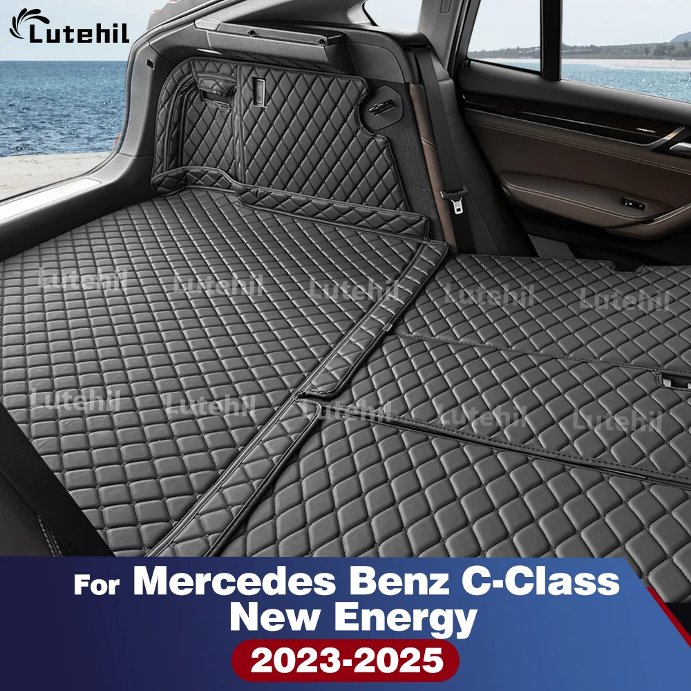 Cargo Liner For Mercedes Benz C-Class New Energy 2023-2025 Full Coverage Trunk Mat Carpet Cover with Backrest Protectors
Cargo Liner For Mercedes Benz C-Class New Energy 2023-2025 Full Coverage Trunk Mat Carpet Cover with Backrest Protectors