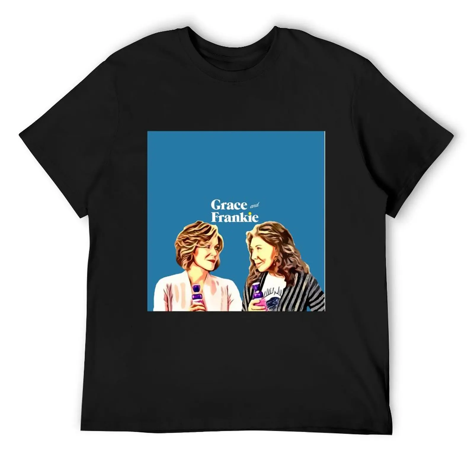 Футболка Grace And Frankie, одежда на день Святого Валентина, футболка большого размера, черная одежда в стиле каваи, мужская футболка с короткими рукавами
Футболка Grace And Frankie, одежда на день Святого Валентина, футболка большого размера, черная одежда в стиле каваи, мужская футболка с короткими рукавами