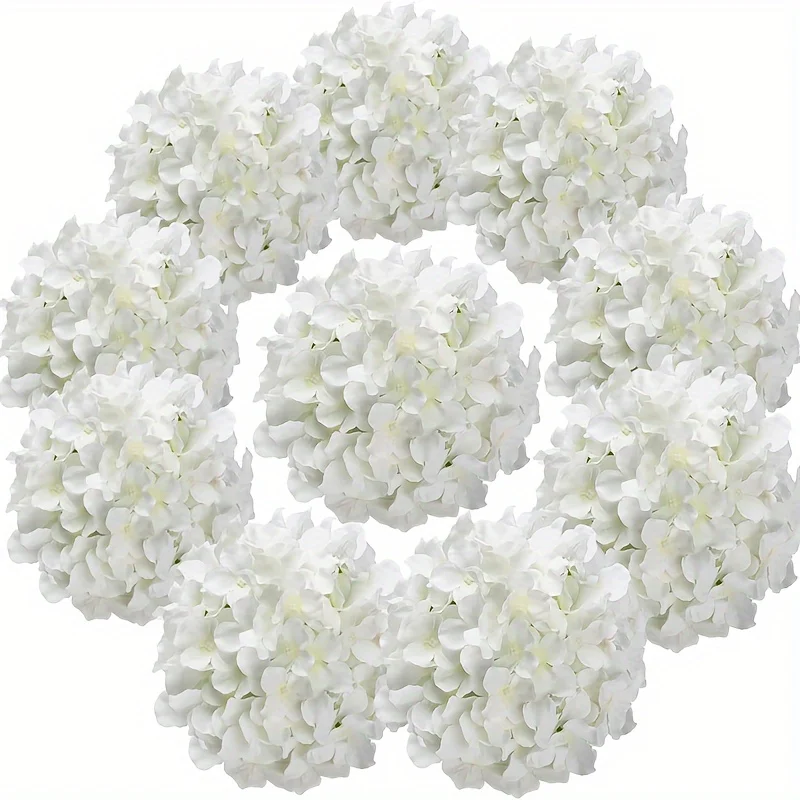60 Pack Artificial Hydrangea Flower Heads with Stems - Fake Flowers for Wedding Centerpiece Bouquets, DIY Home Garden Party Deco
60 Pack Artificial Hydrangea Flower Heads with Stems - Fake Flowers for Wedding Centerpiece Bouquets, DIY Home Garden Party Deco