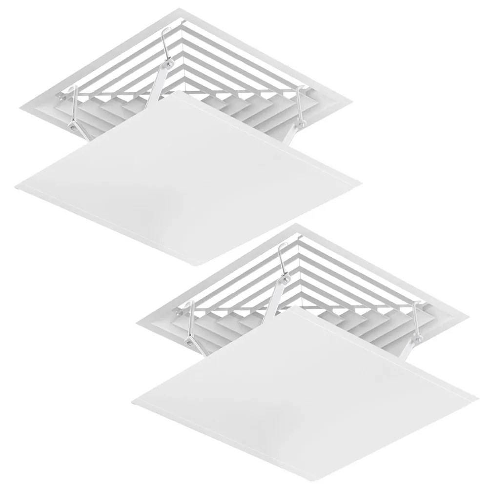 2Pcs Air Deflector Square Ceiling Air Conditioner Shield Prevent Direct Airflow Central Vent Deflector Adjustable Airflow
2Pcs Air Deflector Square Ceiling Air Conditioner Shield Prevent Direct Airflow Central Vent Deflector Adjustable Airflow