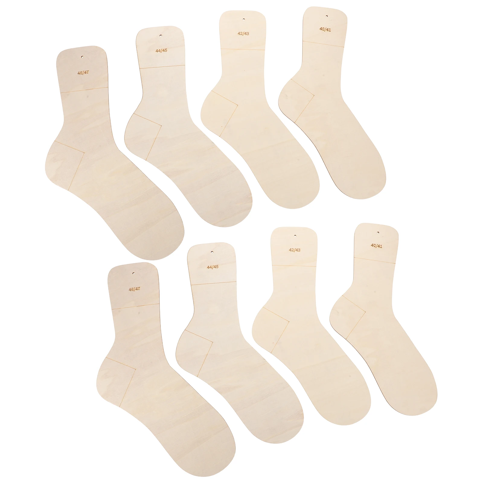 8Pcs Sock Blockers Wood for Knitting Handmade Wooden Sock Form Stretchers Knit Stocking Blockers Lightweight Portable
8Pcs Sock Blockers Wood for Knitting Handmade Wooden Sock Form Stretchers Knit Stocking Blockers Lightweight Portable