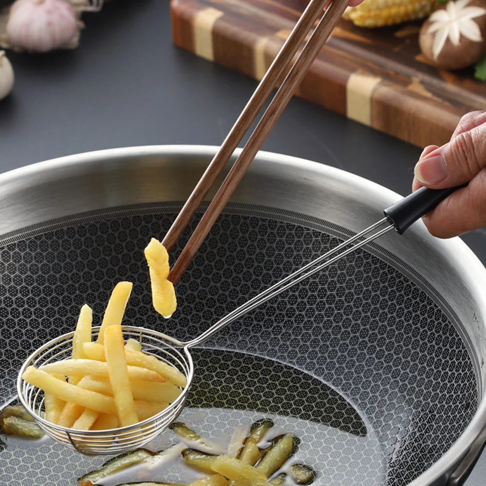 4Pcs Hot Pot Spoon Stainless Steel Colander Kitchen Gadget Filter Strainer Food Sieve Drain Scoops Wire Mesh Tool
4Pcs Hot Pot Spoon Stainless Steel Colander Kitchen Gadget Filter Strainer Food Sieve Drain Scoops Wire Mesh Tool