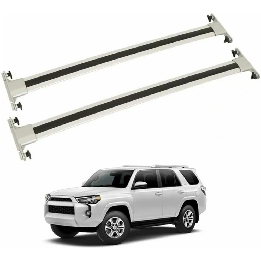 2Pcs Aluminum Alloy Cross Bars Car Roof Rack Luggage Cargo Carrier for Toyota 4Runner 2010-2021 Crossbar
2Pcs Aluminum Alloy Cross Bars Car Roof Rack Luggage Cargo Carrier for Toyota 4Runner 2010-2021 Crossbar
