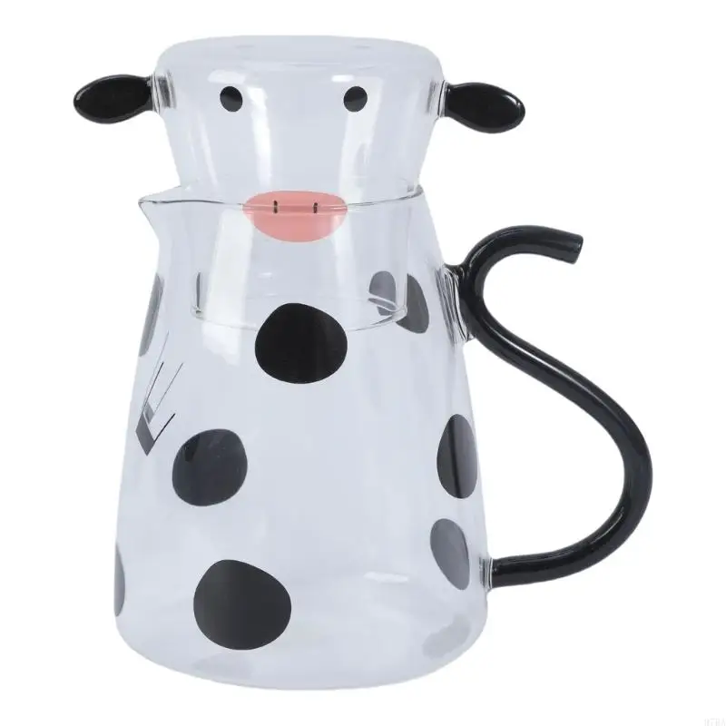 97BA Heat Resistant Borosilicate Cow Carafe 500ml Capacity Beverage Container Cup
97BA Heat Resistant Borosilicate Cow Carafe 500ml Capacity Beverage Container Cup