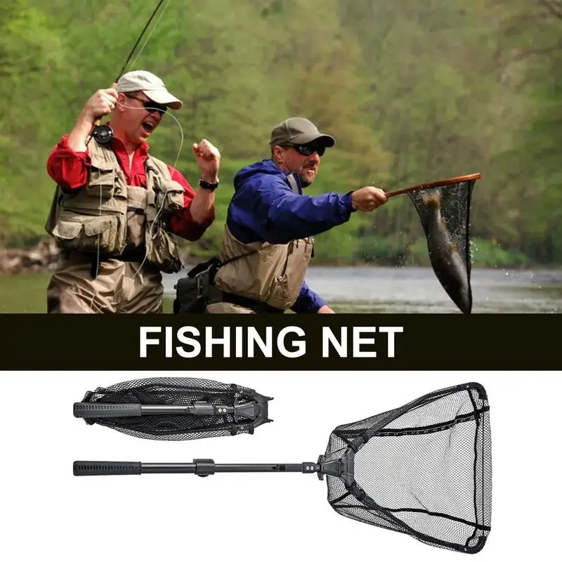 Foldable Fishing Net Portable Folding Fishing Net For Freshwater Lightweight Triangular Design Telescoping Handle Easy
Foldable Fishing Net Portable Folding Fishing Net For Freshwater Lightweight Triangular Design Telescoping Handle Easy
