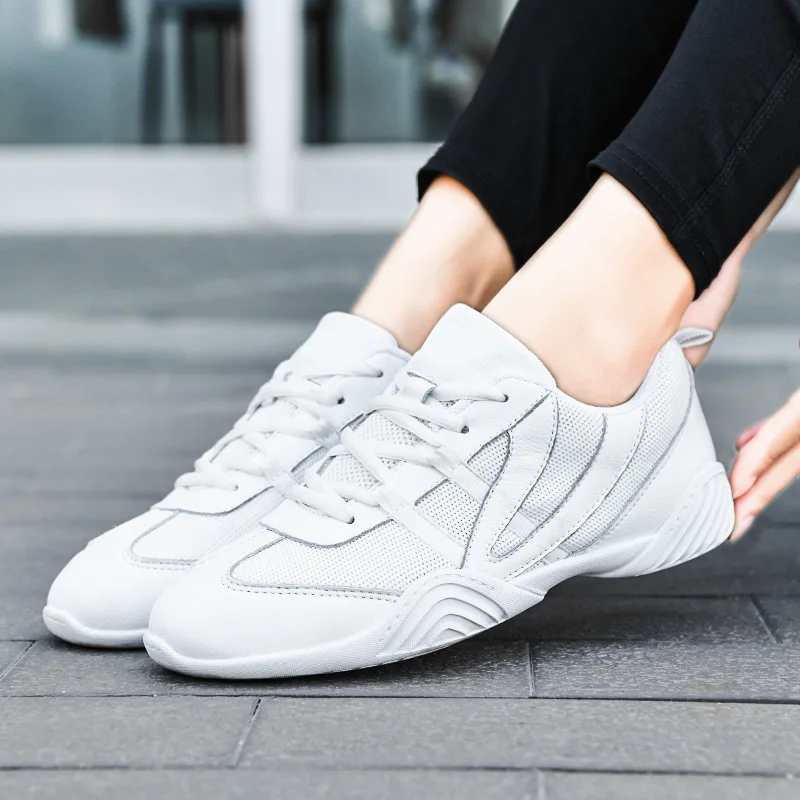 D10 White Ladies Lightweight Mesh Aerobics Sneakers Cheerleading Shoes Women Casual Fitness Sports Dancing Training Shoes
D10 White Ladies Lightweight Mesh Aerobics Sneakers Cheerleading Shoes Women Casual Fitness Sports Dancing Training Shoes