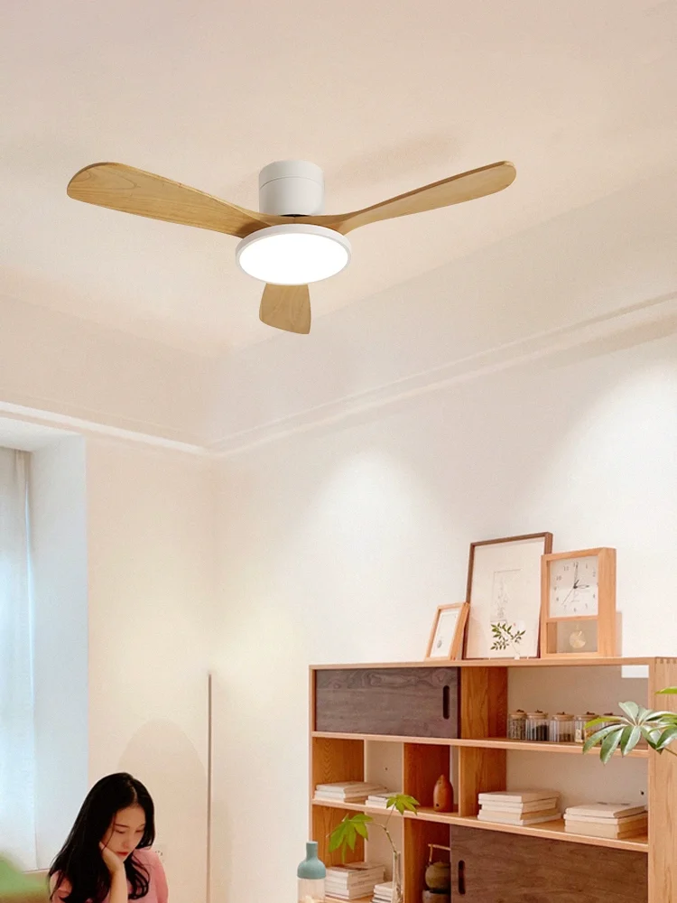Nordic solid wood fan light, ceiling light, household minimalist modern electric fan, restaurant hanging light fixture
Nordic solid wood fan light, ceiling light, household minimalist modern electric fan, restaurant hanging light fixture