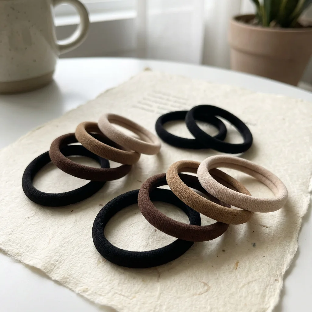 50-Pack Durable Hair Elastics - High-Quality Material, Soft Yet Strong Hold, 50PCS
50-Pack Durable Hair Elastics - High-Quality Material, Soft Yet Strong Hold, 50PCS