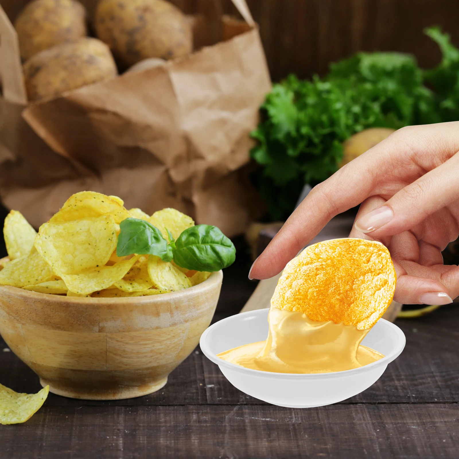 30 Pcs Small Eco Friendly Seasoning Plates Sauce Dipping Bowls Kids Safe Smooth Edges Home Restaurant Food Shops
30 Pcs Small Eco Friendly Seasoning Plates Sauce Dipping Bowls Kids Safe Smooth Edges Home Restaurant Food Shops