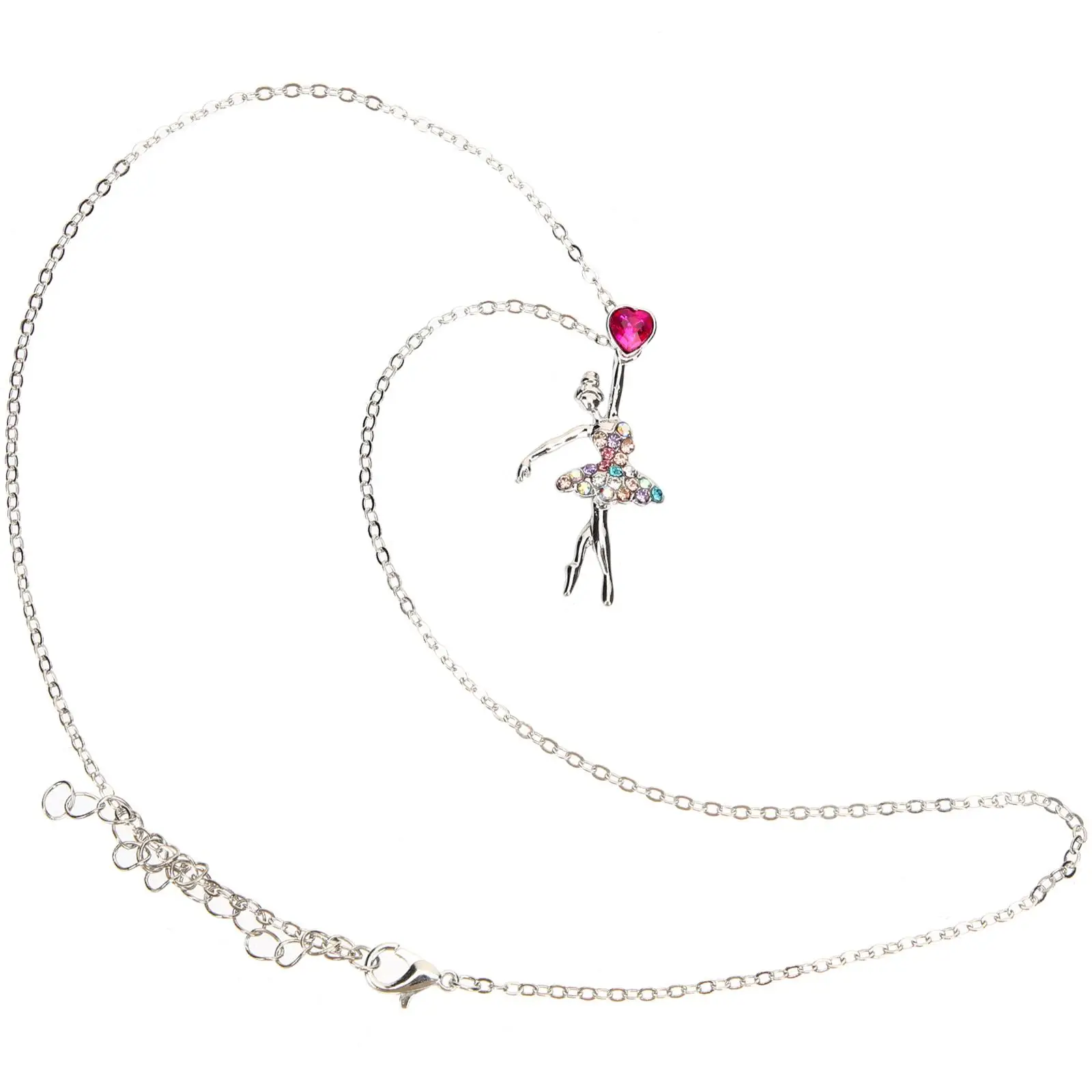 Dance Necklace Ballet Pendant Ladies Jewelry Stainless Steel Alloy Safe Skin Lightweight Daily Party Charm Christmas Women
Dance Necklace Ballet Pendant Ladies Jewelry Stainless Steel Alloy Safe Skin Lightweight Daily Party Charm Christmas Women
